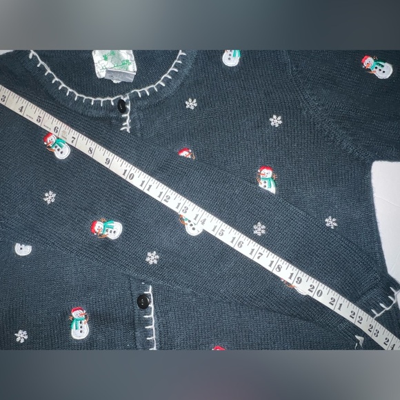 Vintage Snowman Sweater - Picture 7 of 10